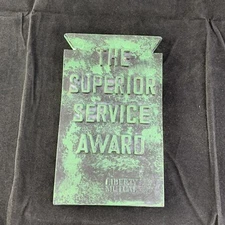 Liberty Mutual The Superior Service Award Award Statue Of Liberty Tablet Plaque
