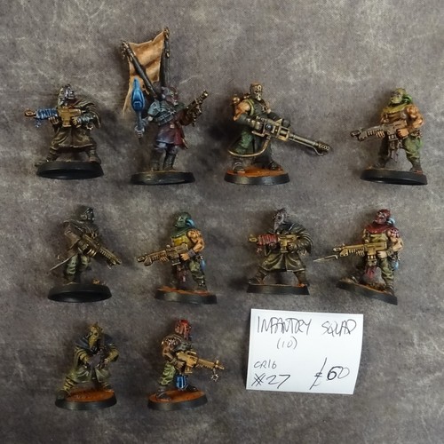 Nurgle TRAITOR GUARD - gut bemalt Kitbash MULTILIST 40k separat erhältlich CR16 - Bild 57 von 104