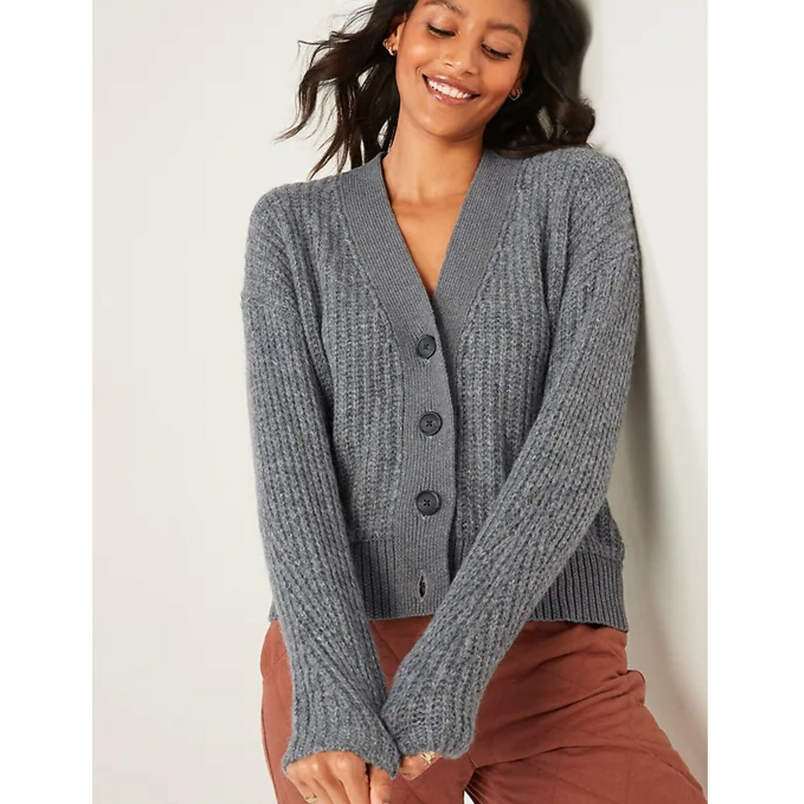 Old Navy Womens Cozy Shaker Stitch 