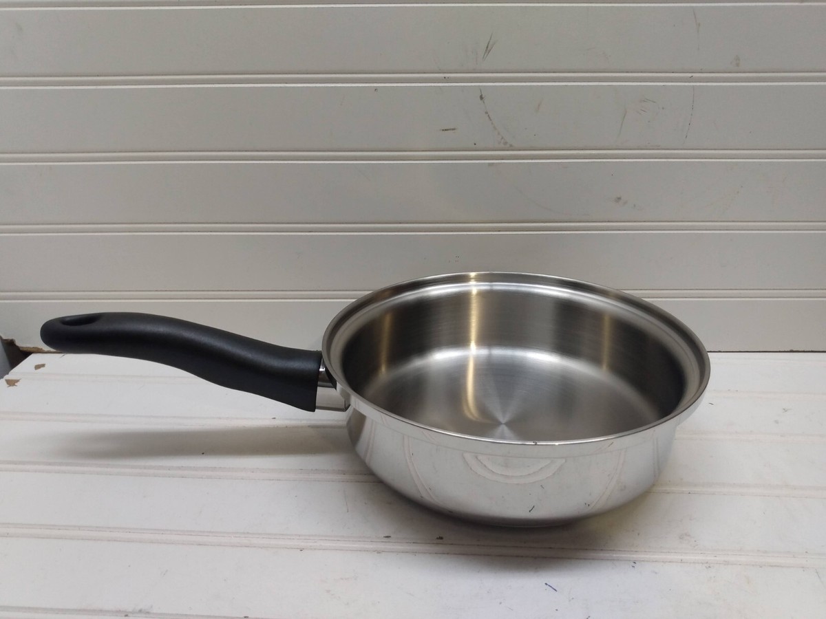 Amway Queen 1.5 Qt Saucepan iCook Stainless Casserole Pot Frying