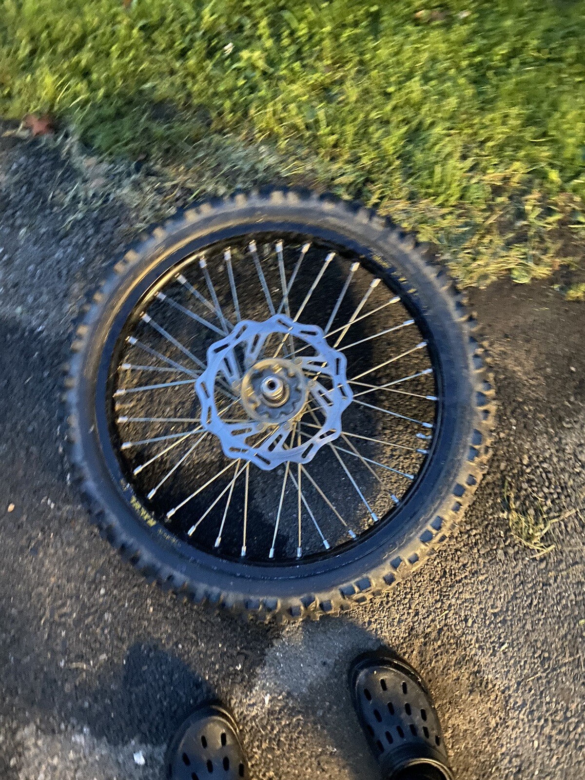 Fake Excel Rims Excel rims… not bent and good meat still on tires… 1 missing spoke on ...