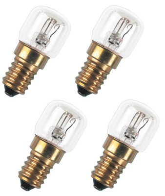 4x Osram Special Oven T 15W E14 Backofen Ofen 2700K EEK:G (Spektrum A-G)