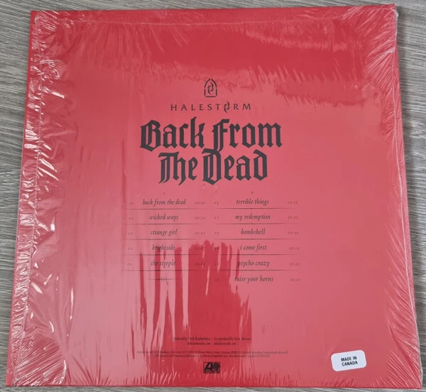 Halestorm - Back from The Dead - Exclusive Coke Bottle Clear Vinyl — 第 4/4 张图片