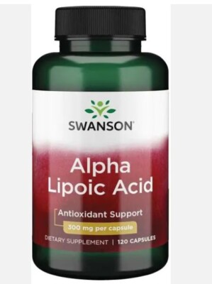 Swanson, Alpha Lipoic Acid, 300 mg, 120 Capsules