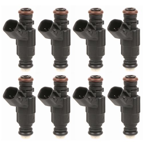 Set (8) Fuel Injectors For 0204 Chevy 5.3 FLEX FUEL REPLACE 25326903