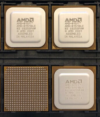 (1 PC) AMD-8151 Microprocessor Circuit, CMOS, PBGA564 VINTAGE 0325 D/C NEW