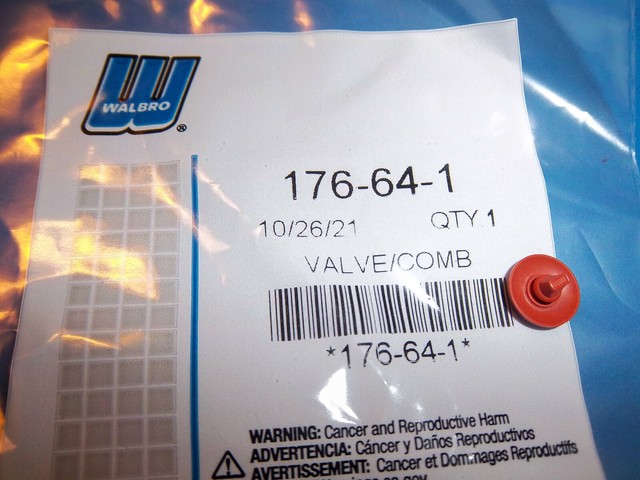 10x Primer-Check-Ventile Für Walbro Vergaser - Passend Für 176-64