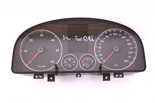 original VW Touran 1T Diesel TDI 1T0920872A Tachometer Kombiinstrument MFA KFZ