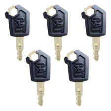 5 Pcs  Caterpillar Heavy Equipment Ignition Keys 5P8500 Design Sp8500 Fits CAT