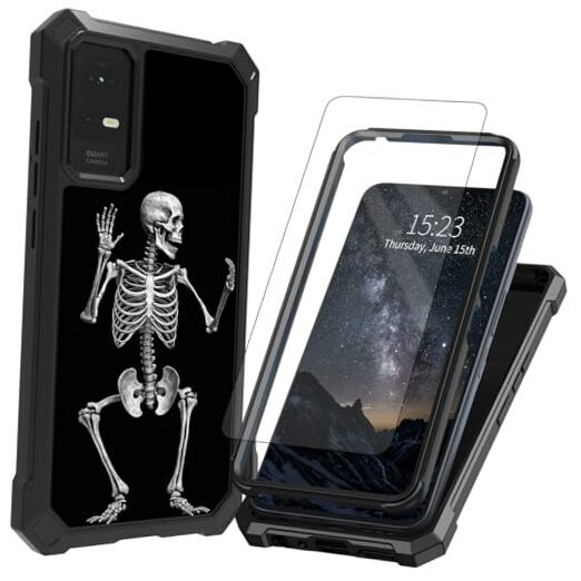 for TCL ION V Phone for TCL ION X / TCL ION V / TCL 40 Z Skeleton Dancing