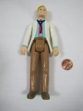 Playskool Dollhouse 6" Physician Doctor Man Dad People Doll Poseable 1994