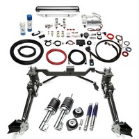 TA Technix HäRtev. Airride Fahrwerk + Manag. FüR VW Caddy I 87-92 19L Chromtank