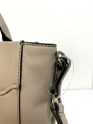 NUEVO CON ETIQUETAS VINCE CAMUTO Bolso Bandolera de Cuero Genuino Lina Chateau: EXCELENTE Cartera con Cremallera - Imagen 8 de 12