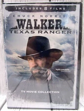 Walker Texas Ranger TV Movie Collection DVD Set (8 Discs) *NEW/SEALED* FREE SHIP