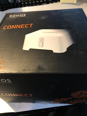 Sonos Connect w/all cables, manual and software CD in original box.