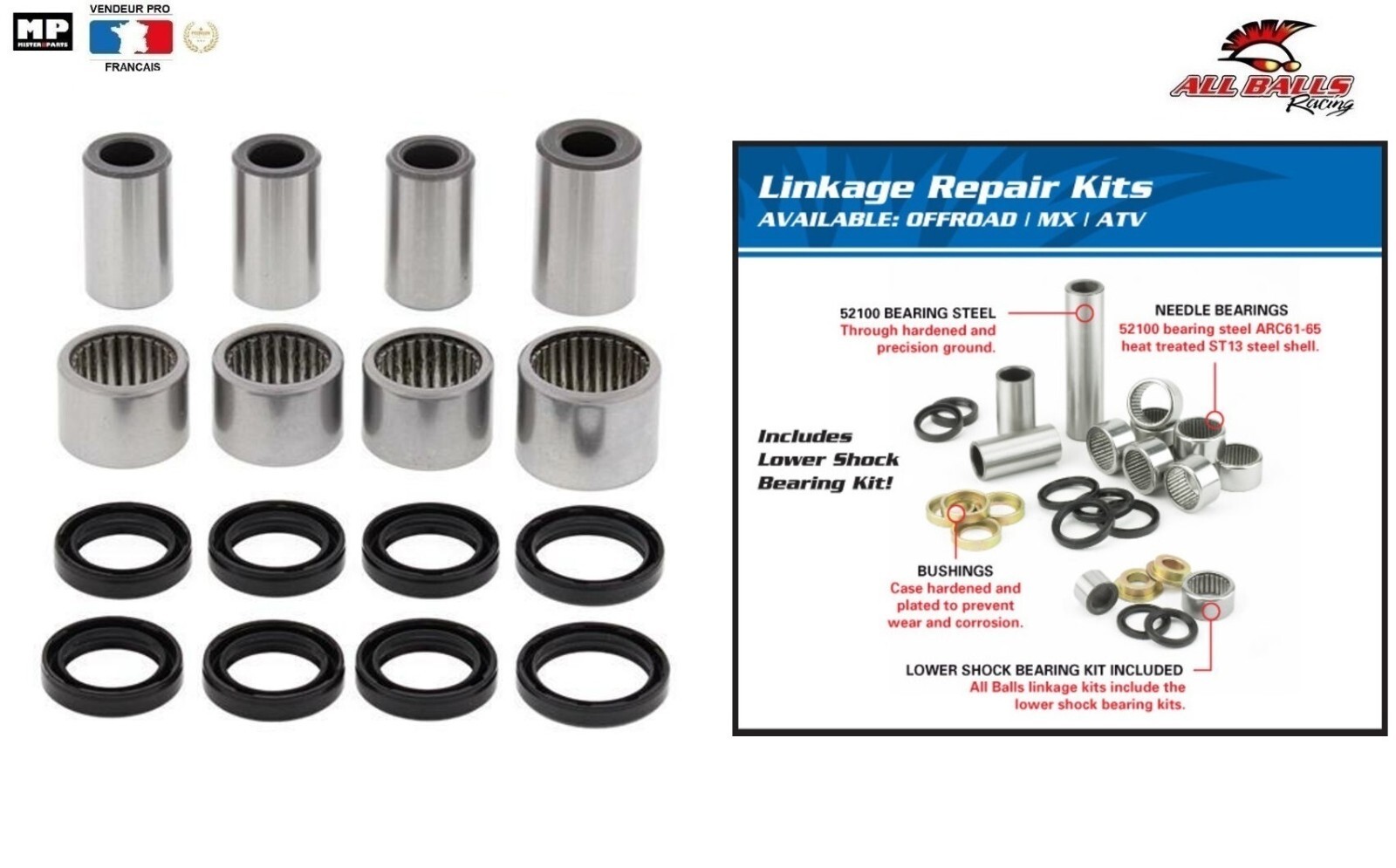 9.48mm 47-Piece Valve Shim Kit – Fits Honda TRX450ER (2006-2009), TRX450R (2004-2009), Suzuki, Kawasaki & More – 1-Year Warranty