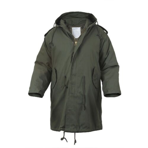 M-51 Fishtail Parka Jacket With Liner Olive Drab Military Style Rothco 9462 | eBay