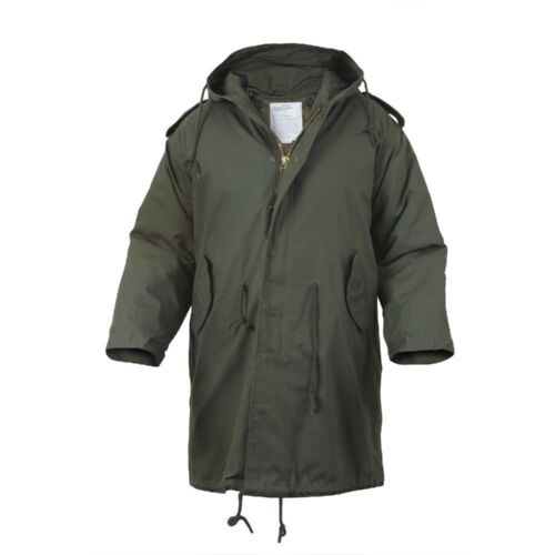 M-51 Fishtail Parka Jacket With Liner Olive Drab Military Style  Rothco 9462  - Zdjęcie 1 z 2