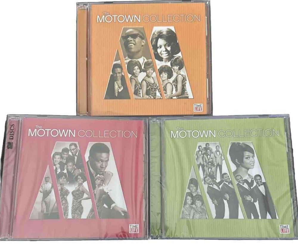 Time Life Motown Collection Vol 1-3 6 CDs 90 Songs Brand New