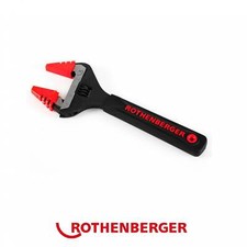 Rothenberger Adjustable Wide Jaw Spanner Wrench 6'' Soft Grip 34mm 70459
