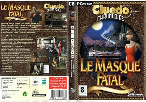 Cluedo Chronicles: Le Masque Fatal (PC) au meilleur prix sur
