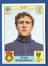 FIGURINA CALCIATORI PANINI MEXICO 70 - RECUPERO - DZODZUASHVILI - CCCP