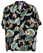 RJC Made in USA Men's Bird of Paradise Aloha Shirt