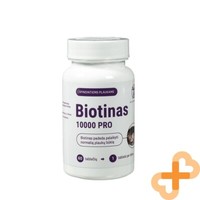 Sapiens Biotin 10000 Pro 60 Tabletten Haare Haut NäGel NahrungsergäNzung