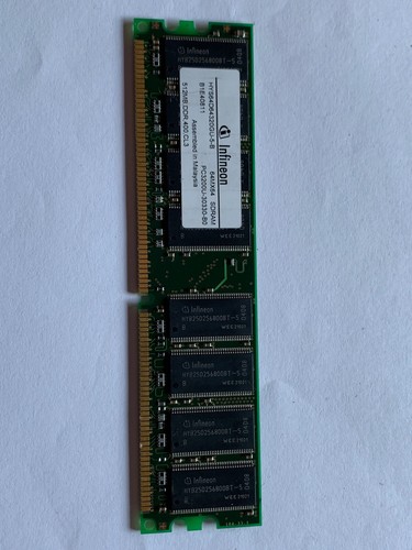 Infineon HYS64D64320GU-5-B 512MB PC-3200 DDR 400Mhz CL3 Desktop RAM memory