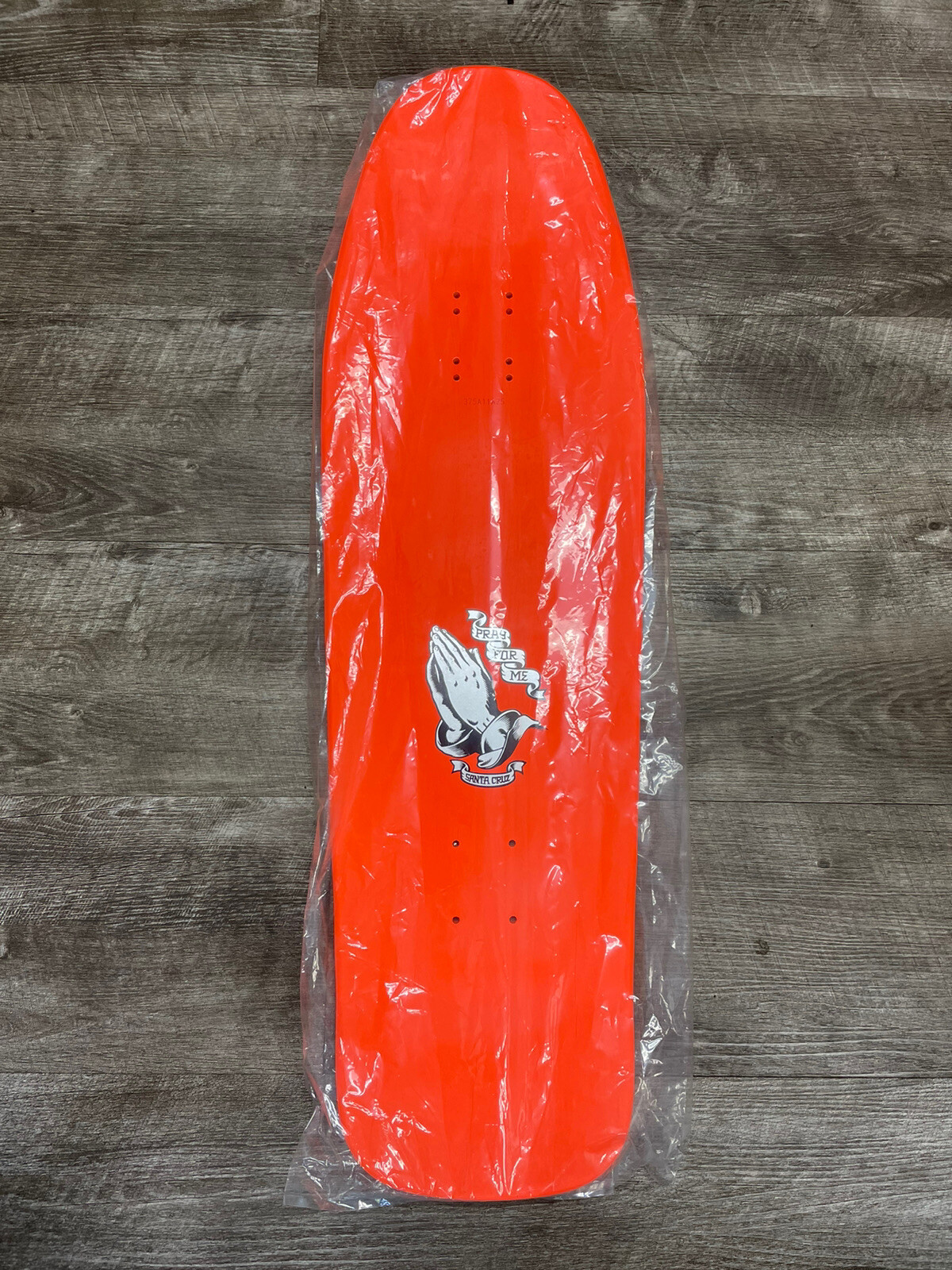 Santa Cruz Jason Jessee Guadalupe Skateboard Deck ReIssue Neon Orange Skate