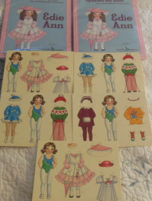 The Enchanted Doll House 25th Anniversary Paper Doll Collection- Edie Ann Lot