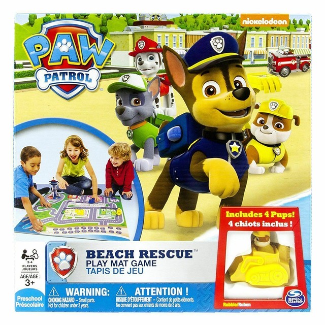 paw patrol floor puzzle mat