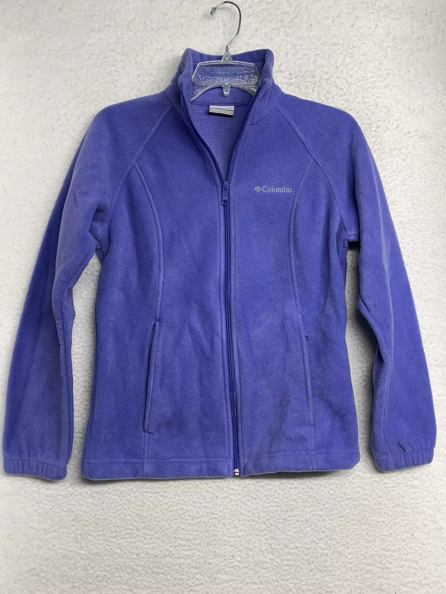 Columbia Sawyer Rapids 2.0 Fleece Jacket Womens Small Purple Full