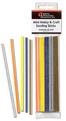 Flex-I-File Mini Hobby and Craft Sanding Sticks 15 pack - Miscellaneous Hobby