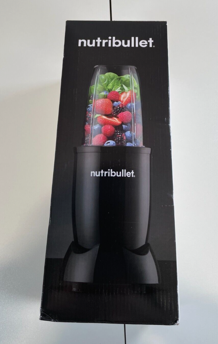 NIB Nutribullet 500-Watt 4 piece Blender Set Black NB-BX1100A-23