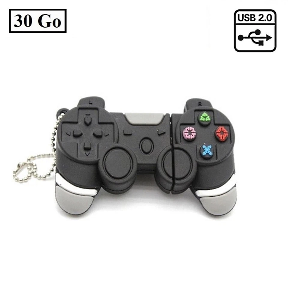Clé USB 2.0 Flash Drive 30 Go 30Go Manette de jeu Playstation  (Réf 2) - Photo 2/4