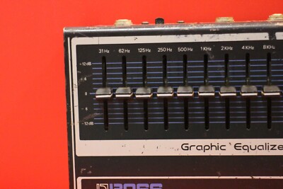 USED BOSS GE 10 graphic Equalizer Pedal U1479 220928 | eBay