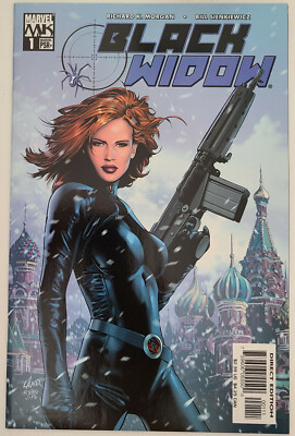 Marvel Knights BLACK WIDOW #1, 2, 3, 4 (2004) Greg Land Bill