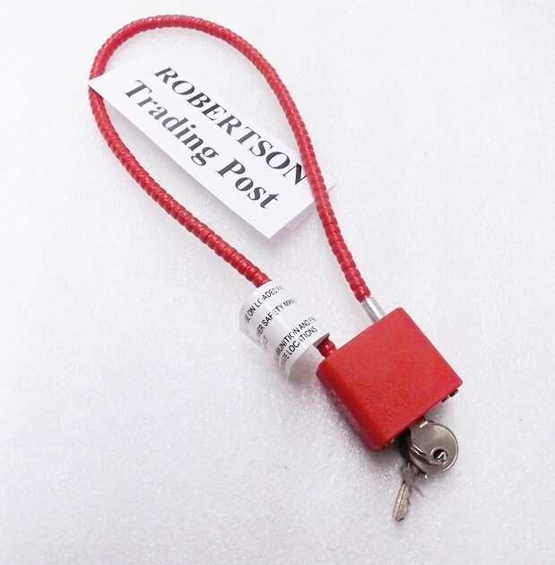 Regal Red Smith & Wesson Type Handgun Cable Locks R15SC1 CA S&W