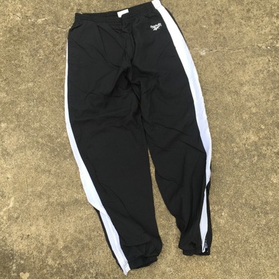 reebok black track pants