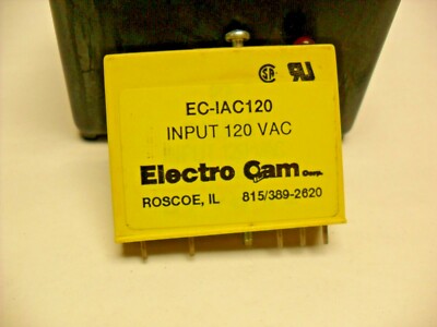 Electro-Cam EC-IAC120 Input 120VAC New  