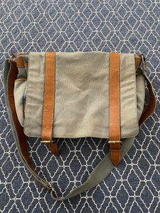 fossil canvas bag