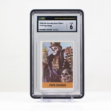 2008 Rafo Keceri WWE Papa Shango #149 CSG 6 ex/nm