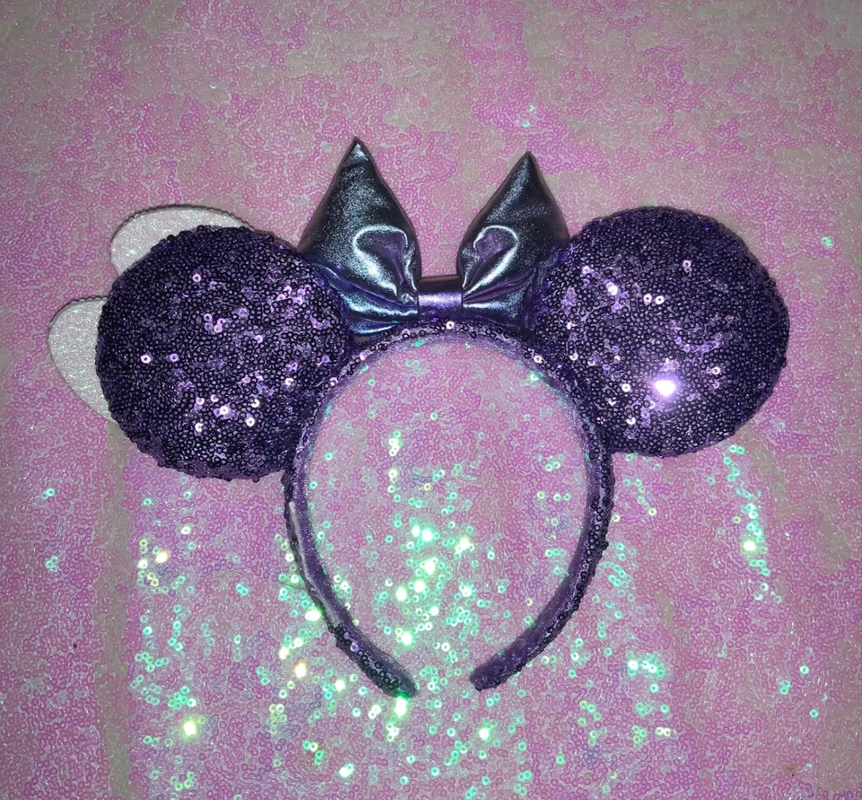 Custom Who Framed Roger Rabbit Roger & Jessica Rhinestoned Repurposed Mouse Ears - Image 2 of 2