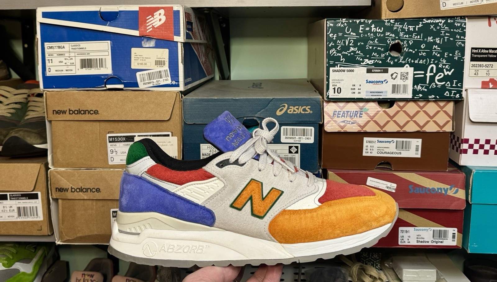 New Balance 998 X Bodega Mass Transit 10.5 *SUPER RARE* MS998MCP image 3