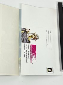 Magic Knight Rayearth Sega Saturn CIB Working Designs ORIGINAL RECEIPT REG CARD+