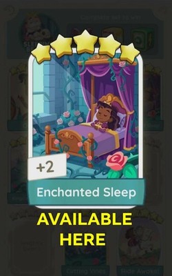 Enchanted Sleep 5  Set-23 EVER AFTER ALBUM MONO-POLY-GO SUPER SCHNELLER VERSAND