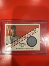 2004 Topps Cracker Jack Take Me Out to the Ballgame Relics MOISES ALOU #TB-MA 