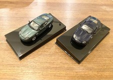 AutoArt Aston Martin DB7 Diecast Model 1/43 Green Blue Mini Car Scale
