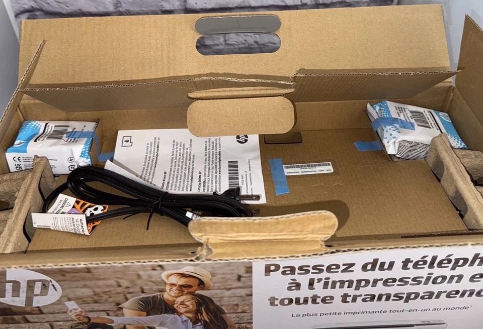 HP DeskJet 3755 Wireless All-in-One Printer (J9V91A) New Open Box - Image 2 of 3